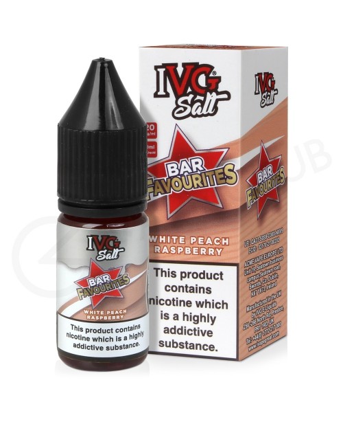 White Peach Raspberry Nic Salt E-Liquid by IVG Bar...