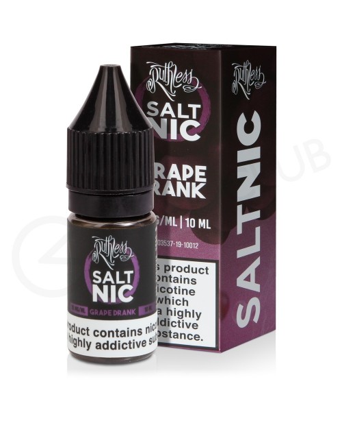 Grape Drank Nic Salt E-Liquid by Ruthless