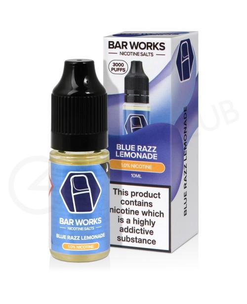 Blue Razz Lemonade Nic Salt E-Liquid by Bar Works