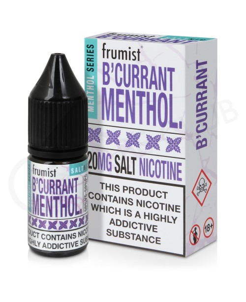 B'Currant Nic Salt E-Liquid by Frumist Menthol