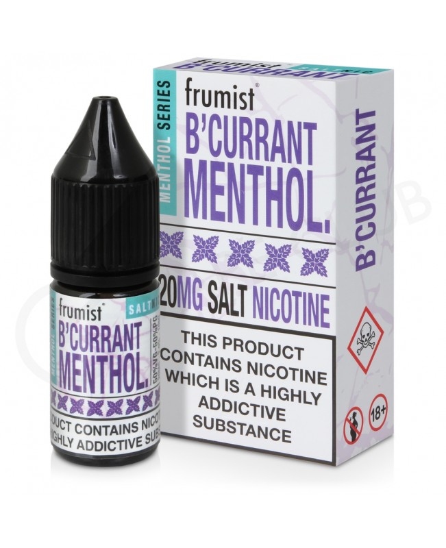 B'Currant Nic Salt E-Liquid by Frumist Menthol