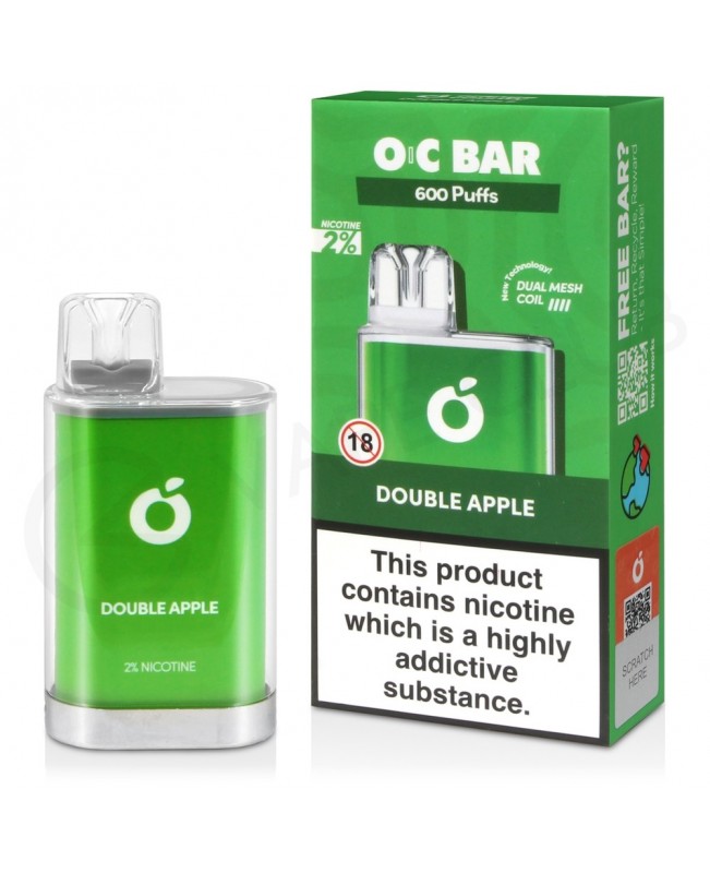 Double Apple OC Bar Disposable Vape