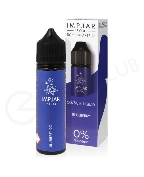 Blueberry Shortfill E-Liquid by Imp Jar 50ml