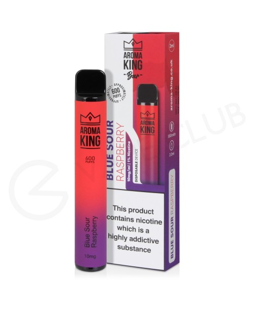 Blue Sour Raspberry Aroma King Disposable Vape