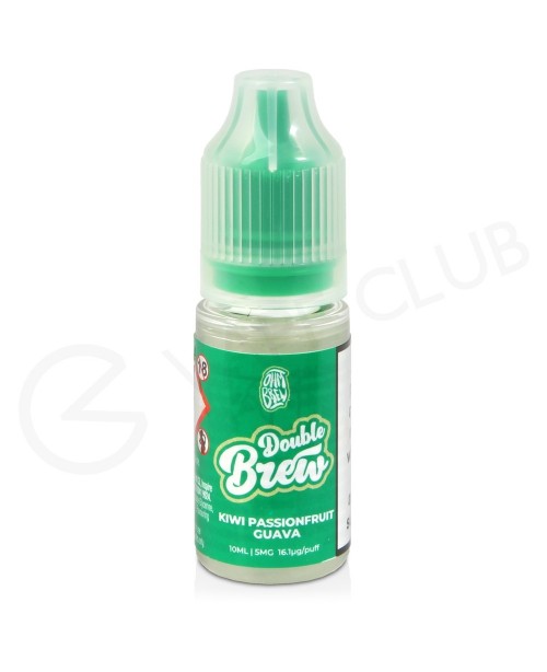 Kiwi Passionfruit Guava Nic Salt E-Liquid by Doubl...