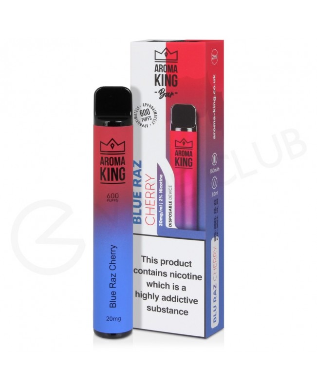 Blue Raz Cherry Aroma King Disposable Vape