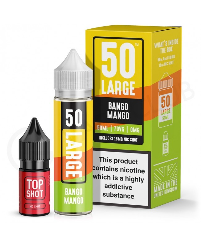 Bango Mango Shortfill E-Liquid by 50 Large 50ml