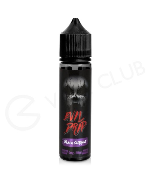 Blackcurrant Shortfill E-Liquid by Evil Drip 50ml