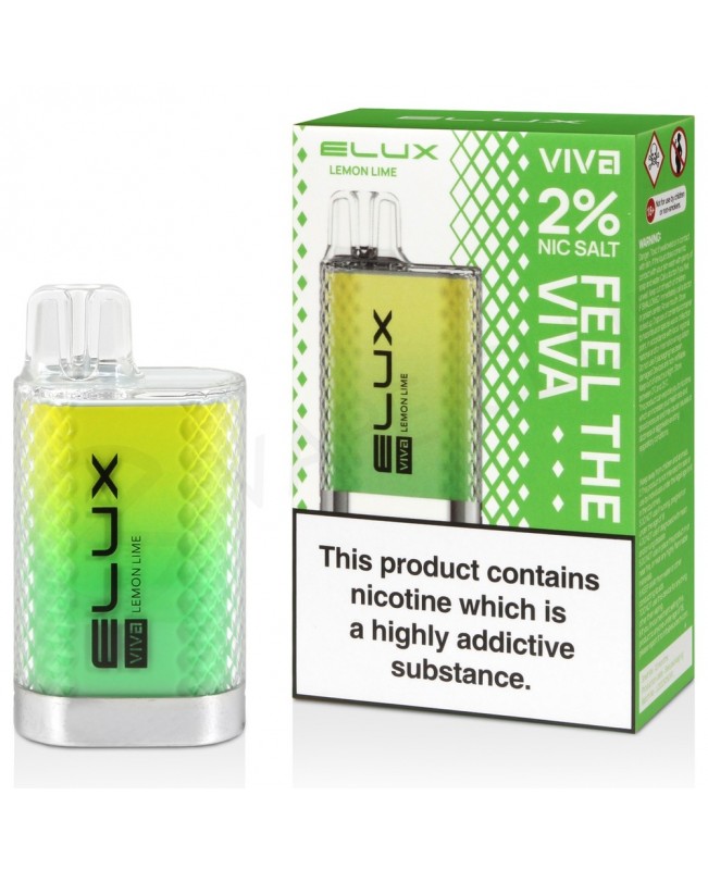 Lemon Lime Elux Viva Disposable Vape