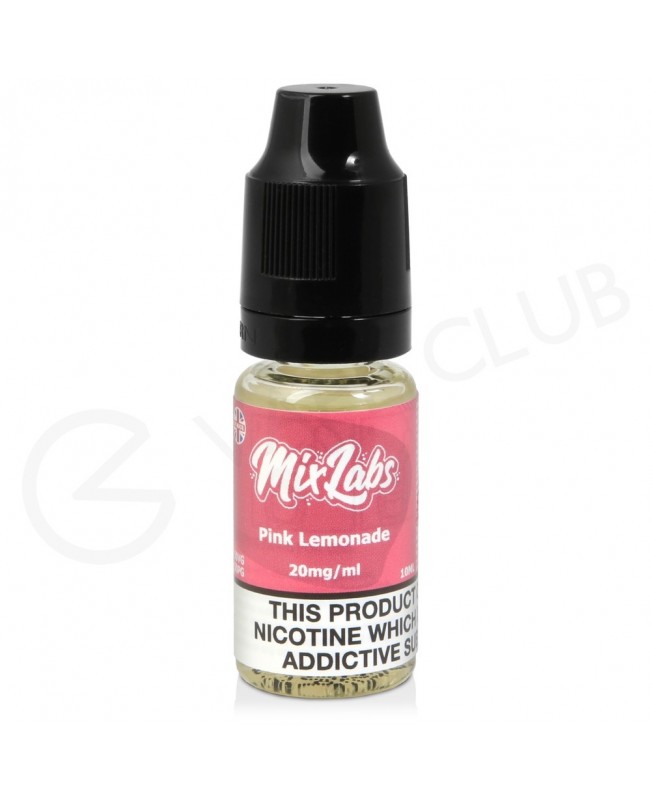 Pink Lemonade Nic Salt E-Liquid by Mix Labs