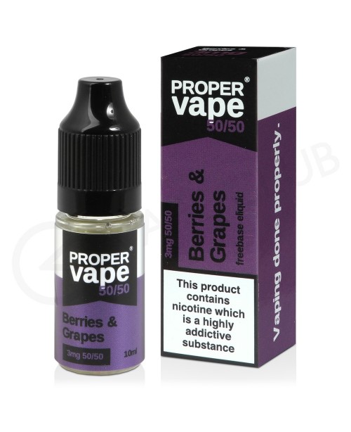 Berries & Grapes E-Liquid by Proper Vape