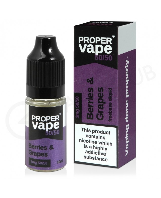 Berries & Grapes E-Liquid by Proper Vape