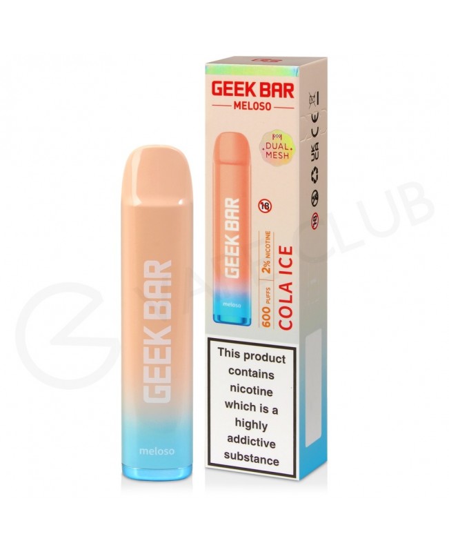 Cola Ice Geek Bar Meloso Disposable Vape