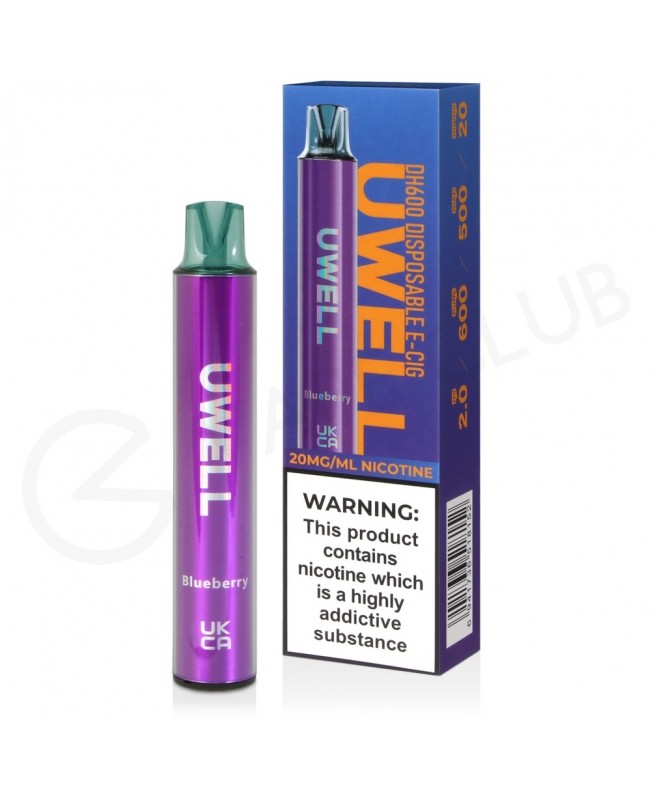 Blueberry Uwell DH600 Disposable Vape