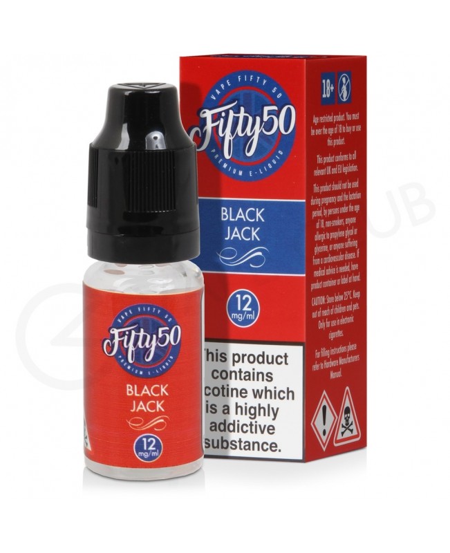 Black Jack E-Liquid by Fifty 50