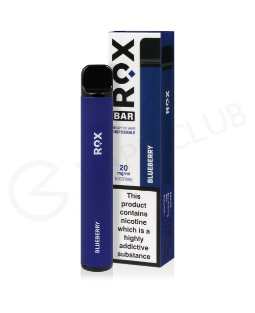 Blueberry Rox Bar 600 Disposable Vape