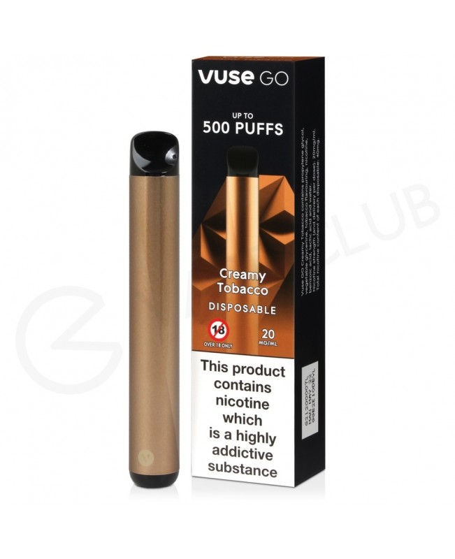 Creamy Tobacco Vuse Go Disposable Vape