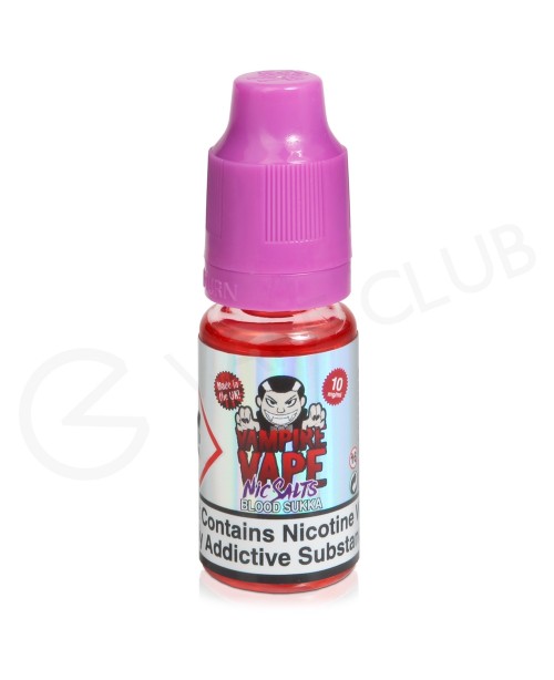 Blood Sukka Nic Salt E-Liquid by Vampire Vape