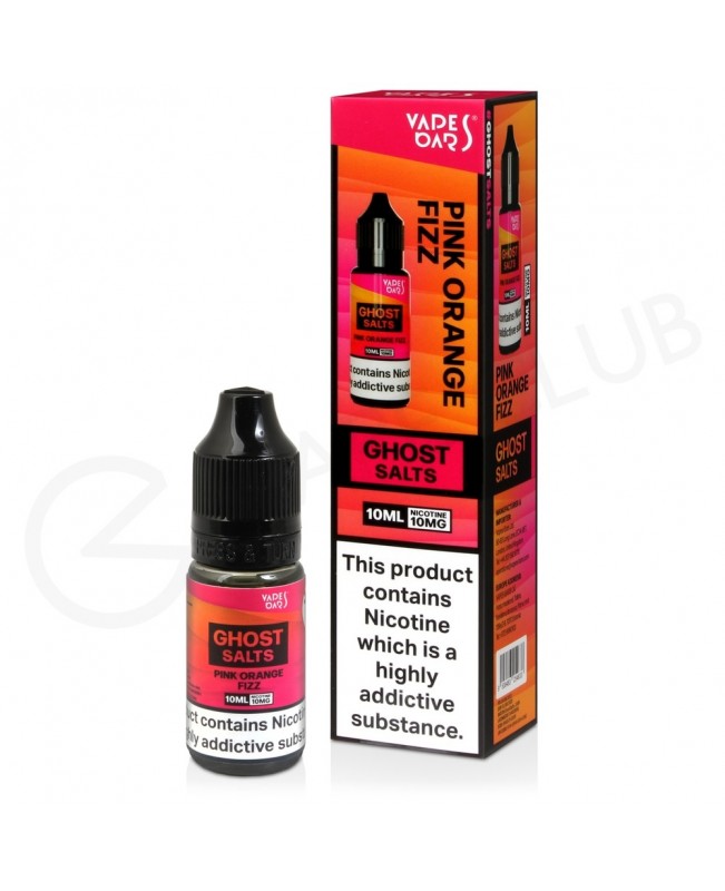 Pink Orange Fizz Nic Salt E-Liquid by Ghost Salts