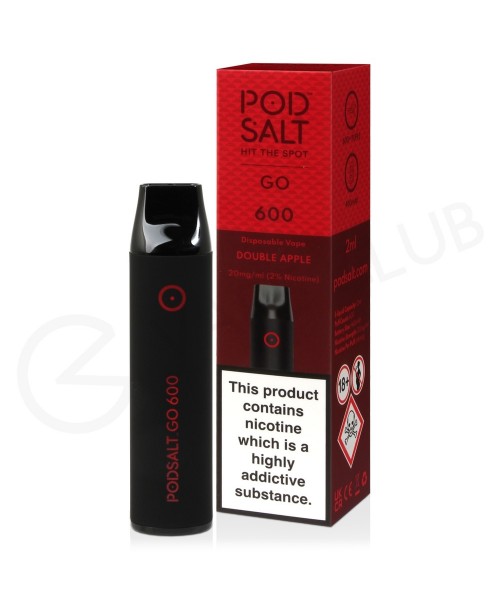 Double Apple Pod Salt Go Disposable Vape