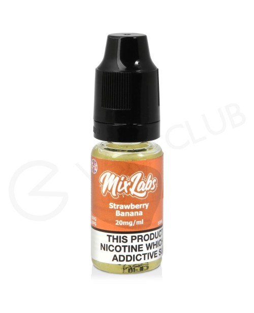 Strawberry Banana Nic Salt E-Liquid by Mix Labs