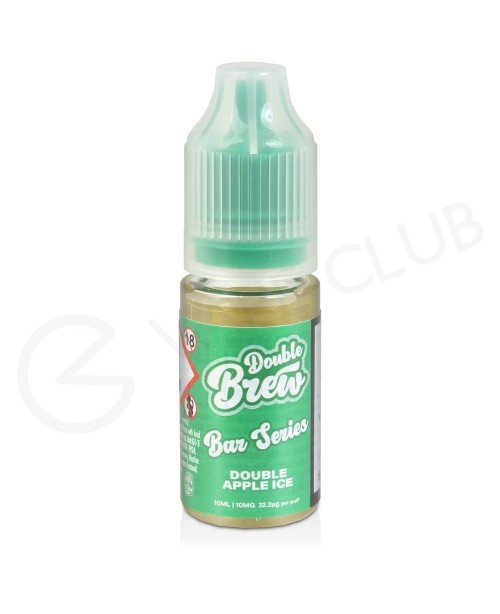 Double Apple Ice Nic Salt E-Liquid by Double Brew