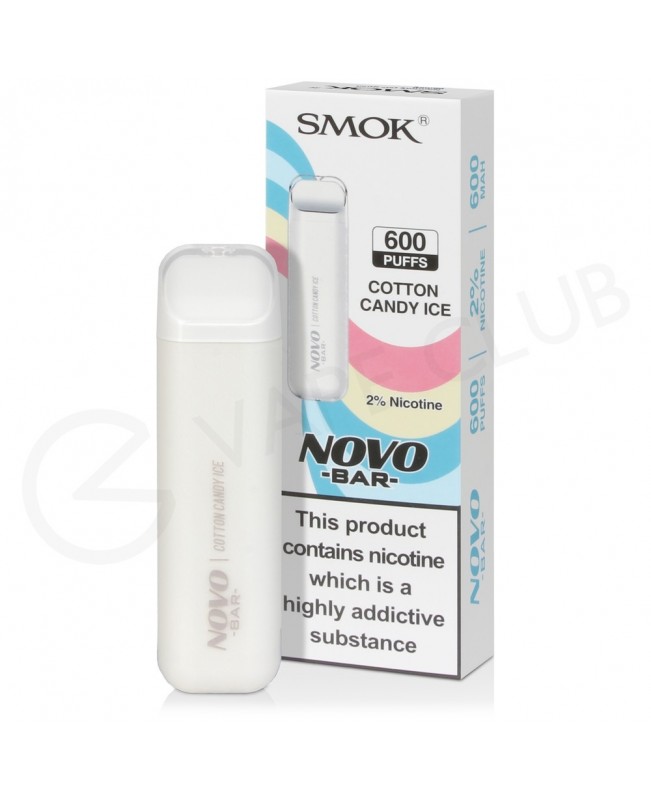 Cotton Candy Ice Smok Novo Bar Disposable Vape