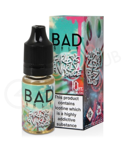 Farley's Gnarly Sauce Nic Salt E-Liquid by Bad Dri...