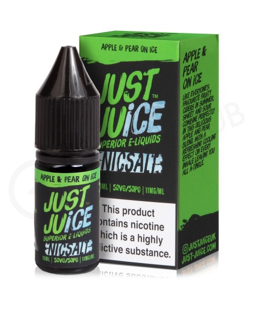 Apple & Pear On Ice Nic Salt E-Liquid by Just ...