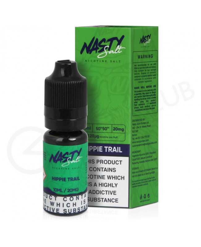 Hippie Trail Nic Salt E-liquid by Nasty Salts