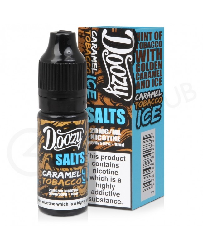 Caramel Tobacco Ice Nic Salt E-Liquid by Doozy Salts