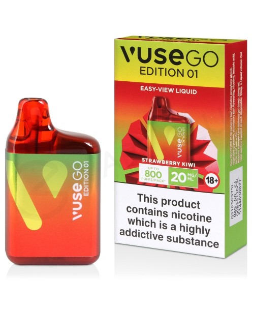 Strawberry Kiwi Vuse Go Edition 01 Disposable Vape