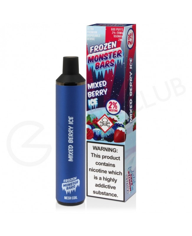 Mixed Berry Ice Monster Bar Disposable Vape