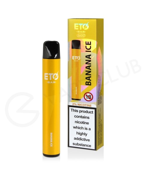 Banana Ice Smok Eto Bar S600 Disposable Vape