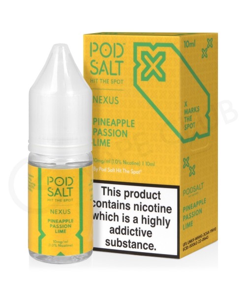 Pineapple Passion Lime Nic Salt E-Liquid by Pod Sa...