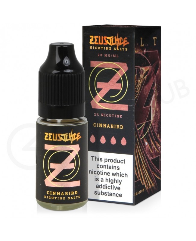 Cinnabird Nic Salt E-Liquid by Zeus Juice