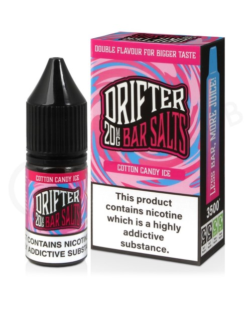 Cotton Candy Ice Nic Salt E-Liquid by Drifter Bar ...