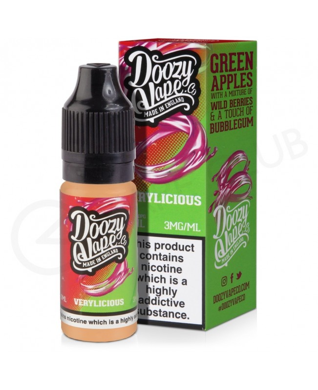 Verylicious E-Liquid by Doozy Vape Co.