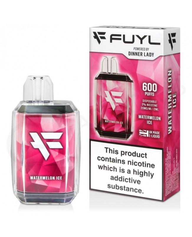 Watermelon Ice Fuyl by Dinner Lady Disposable Vape