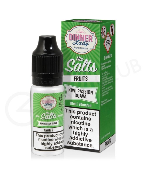 Kiwi Passion Guava Nic Salt E-Liquid by Dinner Lad...