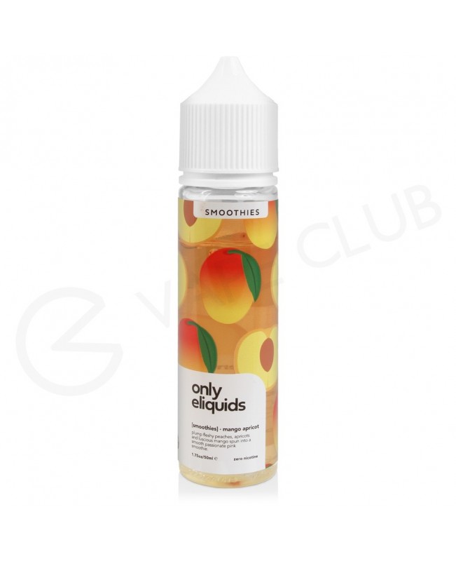 Mango Apricot Shortfill E-Liquid by Only Eliquids Smoothies 50ml