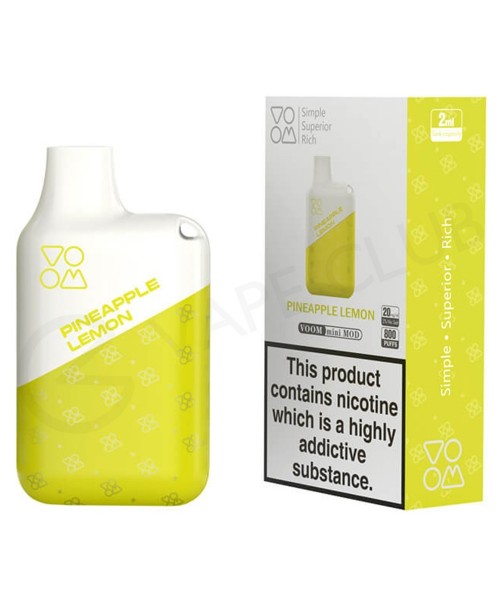 Pineapple Lemon Voom Mini Mod Disposable Vape