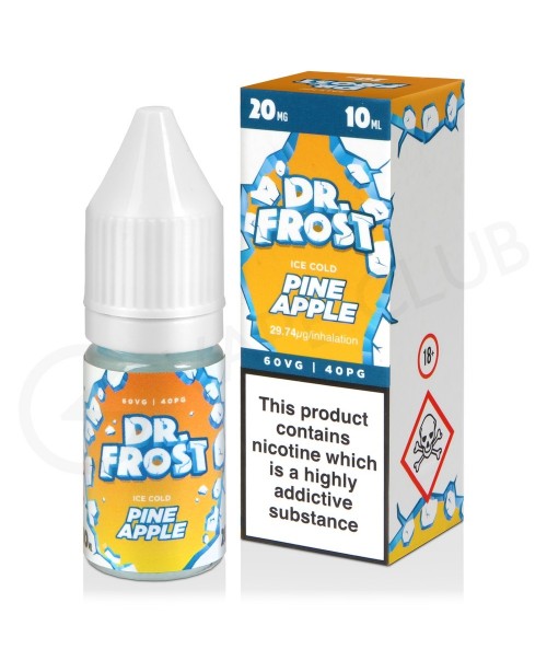 Pineapple Ice Nic Salt E-Liquid by Dr Frost