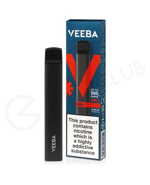 Dragon Fruit & Strawberry Veeba Disposable Vap...