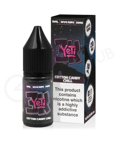 Cotton Candy E-Liquid by Yeti 3K Bar Salt