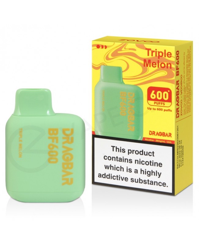 Triple Melon Drag Bar BF600 Disposable Vape