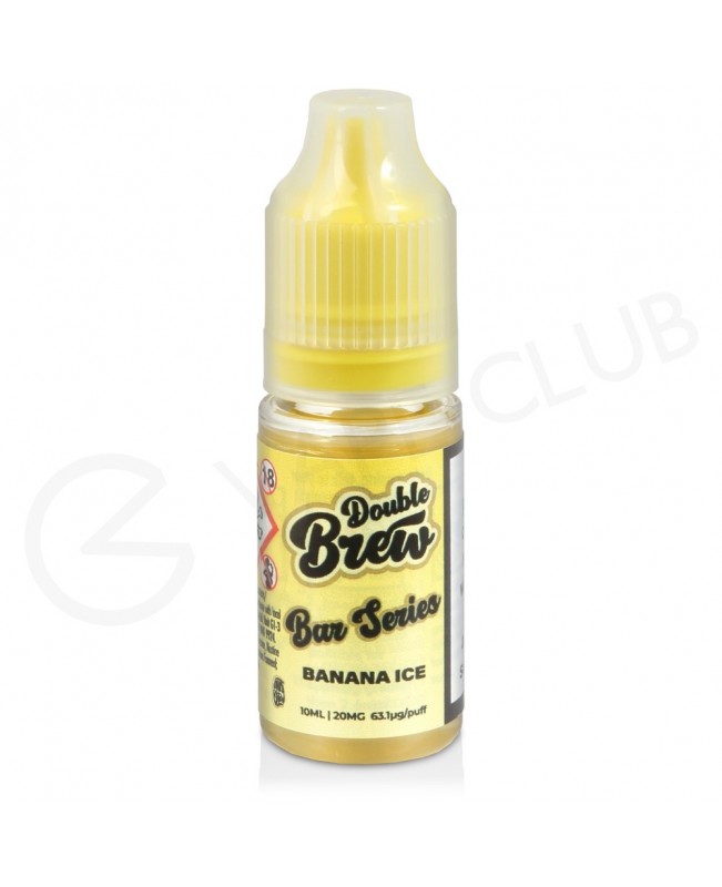 Banana Ice Nic Salt E-Liquid by Double Brew