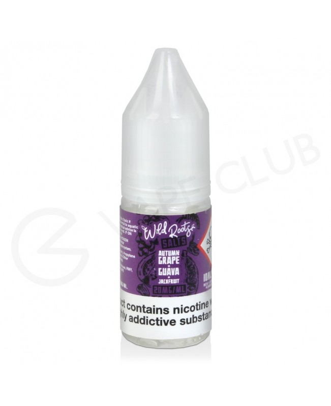 Autumn Grape, Guava & Jackfruit Nic Salt E-Liquid by Wild Roots