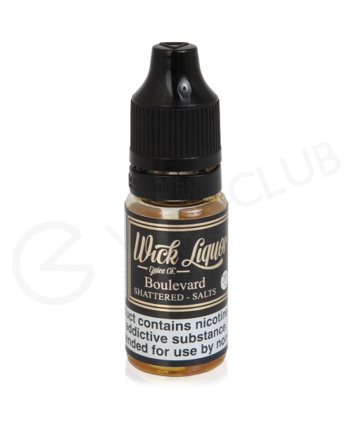 Boulevard Shattered Nic Salt E-liquid by Wick Liqu...