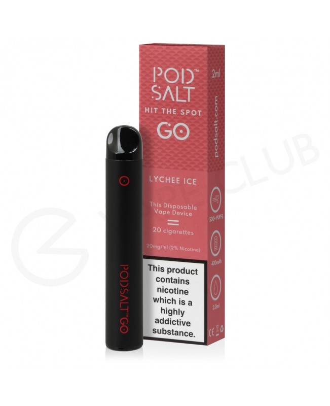 Lychee Ice Pod Salt Go Disposable Vape